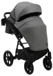 Коляска 2 в 1 Bair Kiwi шкіра 100% сірий 625452 - зображення 2