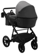 Коляска 2 в 1 Bair Kiwi шкіра 100% сірий 625452 - зображення 4