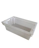 Ящик пластиковий перфорований SKOBA PLAST (60*40*20 см) Білий - зображення 1