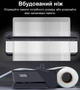 Вакууматор Vacuum Sealer AP-13 Вакуумный упаковщик для сухих и влажных продуктов Черный - изображение 3