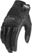 Моторукавички Icon Women's Twenty-Niner, L, Чорний (861612) - изображение 1