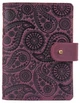 Обкладинка для паспорта з шкіри Hi Art «Buta Art» PB-02/1 Shabby Plum Purple - зображення 1