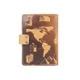 Обкладинка для паспорта з шкіри Hi Art «7 wonders of the world» PB-02/1 Shabby Honey Пісочний - зображення 4