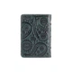 Обложка для документов из кожи HiArt AD-03 Crystal Green Buta Art Зелёный - изображение 3