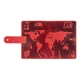 Обкладинка для паспорта з шкіри Hi Art «7 wonders of the world» PB-02/1 Shabby Red Berry Червоний - зображення 3