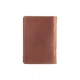 Обложка для документов из кожи HiArt AD-03 Shabby Shabby Cumaru Рыжий - изображение 2