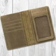 Обложка-органайзер для документов из кожи HiArt PC-03 Shabby Olive Оливковый - изображение 5