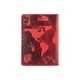 Обложка для паспорта из кожи HiArt PC-02 7 wonders of the world Красный - изображение 4