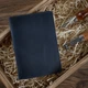 Обкладинка для паспорта з шкіри HiArt PC-01 Shabby Ink Темно-синій - зображення 2