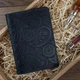 Обкладинка для паспорта з шкіри HiArt PC-02-S19-4013-T004 Синій - зображення 3