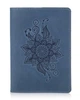 Обложка для паспорта из кожи HiArt PC-02 Mehendi Classic Синий - изображение 1