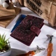 Обложка для паспорта из кожи Hi Art «Mehendi Art» PB-02/1 Shabby Plum Фиолетовый - изображение 4