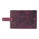 Обложка для паспорта из кожи Hi Art «Mehendi Art» PB-02/1 Shabby Plum Фиолетовый - изображение 3