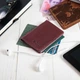 Обложка для документов из кожи HiArt AD-03 Shabby Plum Фиолетовый - изображение 6