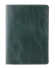 Кожаная обложка на паспорт HiArt PC-01 Crystal Green Зелёный - изображение 1