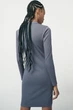 Плаття Zara ж6867 сіра M - зображення 4