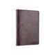 Кожаная обложка на паспорт HiArt PC-01 Crystal Brown Silk Коричневый - изображение 3