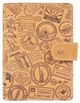 Обложка для паспорта из кожи Hi Art «Let's Go Travel» PB-02/1 Shabby Honey Песочный - изображение 1