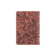 Обложка для документов из кожи HiArt AD-03 Shabby Сognac Let's Go Travel Коньячный - изображение 5