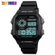 Чоловічий годинник Skmei 1299 black чорні - зображення 2