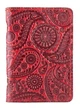 Обложка для документов из кожи HiArt AD-03 Crystal Red Красный - изображение 1