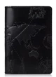 Обложка для паспорта из кожи HiArt PC-01 Crystal Panther 7 wonders of the world Черный - изображение 1