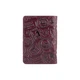 Обложка для документов из кожи HiArt AD-03 Crystal Sangria Let's Go Travel Фиолетовый - изображение 7