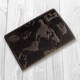 Обложка для паспорта из кожи HiArt PC-01 Shabby Gavana Brown 7 wonders of the world Коричневый - изображение 1