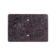 Обложка для документов из кожи HiArt AD-03 Crystal Brown Silk Mehendi Art Коричневый - изображение 6