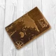 Обложка для паспорта из кожи HiArt PC-01 Shabby Dingo 7 wonders of the world Коричневый - изображение 1