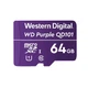 Картка пам'яті Western Digital MICRO SDXC 64GB UHS-I WDD064G1P0C WDC спеціалізована для відеоспостереження (115577) - зображення 1
