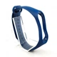 Силиконовый ремешок браслет для Mi Band 3/4 Dark Blue - изображение 3