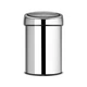 Відро для сміття Brabantia Touch Bin 3 л Brilliant Steel (363962) - зображення 1