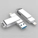 Флешка T&G 128GB USB 3.0/Lightning iPhone - изображение 2