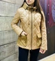 Женская стеганая куртка терракотовая S/XS р. Clasna С553SW-22 - изображение 6