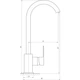 Смеситель для кухни Globus Lux Milano GLM-0203SQ - изображение 5