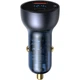 Автомобильное зарядное устройство АЗУ Baseus Particular PPS 65W USB + Type-C (with Cable Type-C to Type-C 100W) (TZCCKX) Серый - изображение 7
