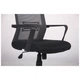 Кресло офисное AMF Neon HR Black 19 (механизм Tilt/пластик/сетка/ткань Саванна nova) (295389) - изображение 6