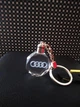 Брелок автомобильный на ключи АУДИ GF авто брелок с логотипом Audi с подсветкой (R050871) - изображение 3