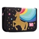 Пенал-книжка твердый YES одинарный с клапаном HP-03 Unicorn черный (533055) - изображение 1