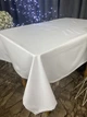 Скатерть водоотталкивающая, TRUE-STORE, Белая, прямоугольные 260см х 170см (SC№38-260х170) - изображение 4