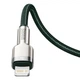 USB кабель Type С на Lightning Baseus Cafule Series Metal Data Cable (2M, 20W, PD). Green - зображення 4