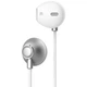 Навушники з мікрофоном провідні Baseus Enock H06 lateral in-ear (3,5 mini-jack, 1,2 m). Silver - зображення 5