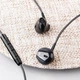 Наушники с микрофоном проводные Baseus Enock H06 lateral in-ear (3,5 mini-jack, 1,2 m). Black - изображение 4