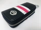 Ключница для авто KeyHolder Prestige Car NISSAN Черно-белая с красным - изображение 2