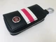 Ключница для авто KeyHolder Prestige Car FIAT Черно-белая с красным - изображение 2