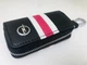 Ключница для авто KeyHolder Prestige Car OPEL Черно-белая с красным - изображение 2