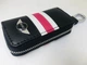 Ключница для авто KeyHolder Prestige Car MINI Черно-белая с красным - изображение 1