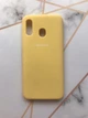 Силіконовий чохол Silicone Case для Samsung Galaxy А30 (2019) / А20 (2019) Жовтий - зображення 1