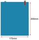 Наклейка антидождь на автомобиль (2 шт) 175x200mm (sv1266) - изображение 2